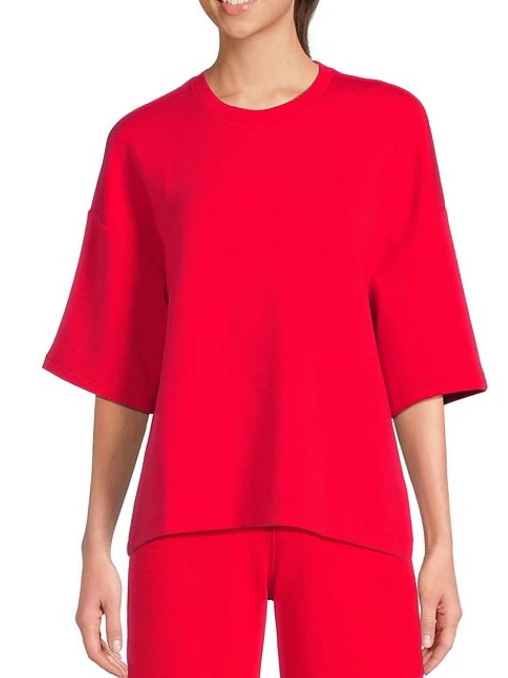 NWT SPANX Air Essentials Oversized Tee